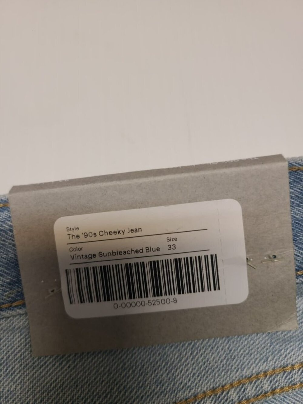 Everlane Womens 90s Cheeky Jeans Size 33 High Rise Straight Organic - Picture 7 of 12